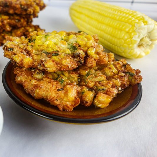 INDONESIAN CORN FRITTERS Frittelle di mais indonesiane